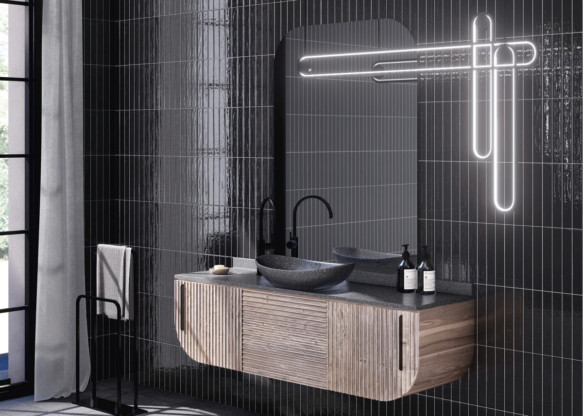 AMB SIDNEY NERO banyo