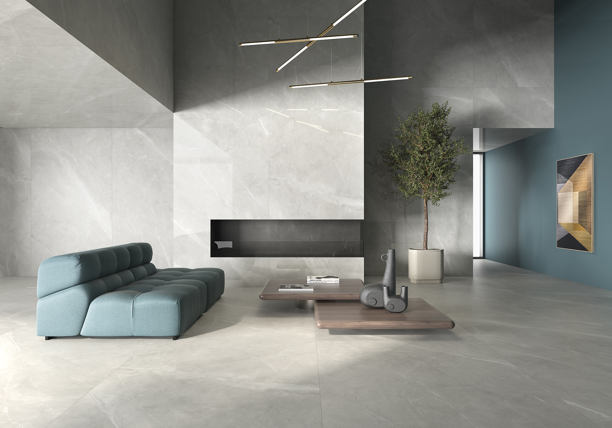 Venice dark grey room set